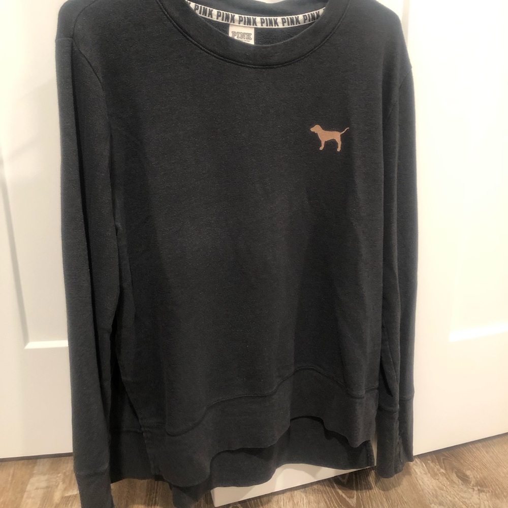 PINK Gray Long Sleeve